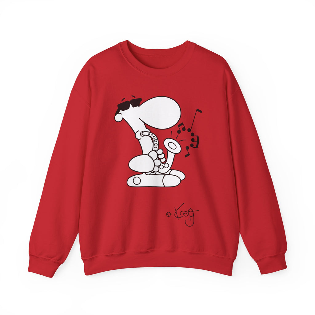 SAX DUDE,Unisex Heavy Blend™ Crewneck Sweatshirt
