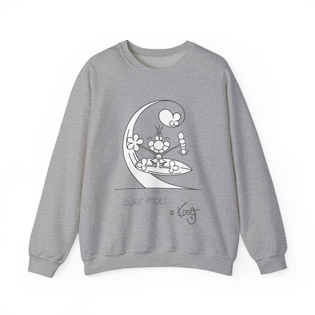SHAKA SURFER,Unisex Heavy Blend™ Crewneck Sweatshirt