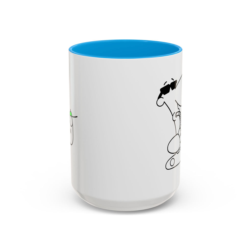 SAX DUDE Colorful Mugs, 11oz 15oz