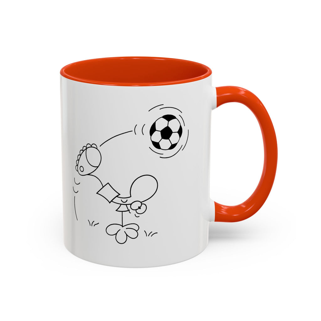 SOCCER DUDE Colorful Mugs, 11oz 15oz