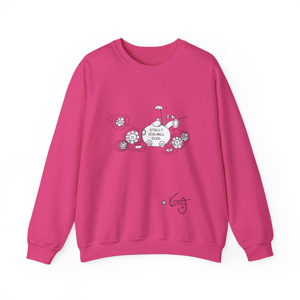 STREET SCRUBEE DUDE,Unisex Heavy Blend™ Crewneck Sweatshirt