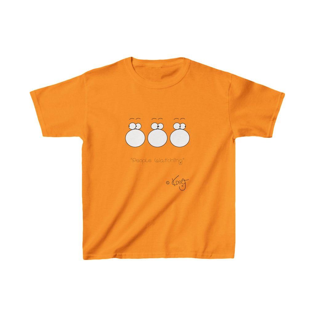 PEOPLE WATCHING,Kids Heavy Cotton™ Tee