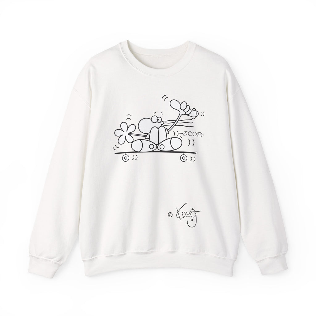 SKATEBOARDER DUDE,Unisex Heavy Blend™ Crewneck Sweatshirt