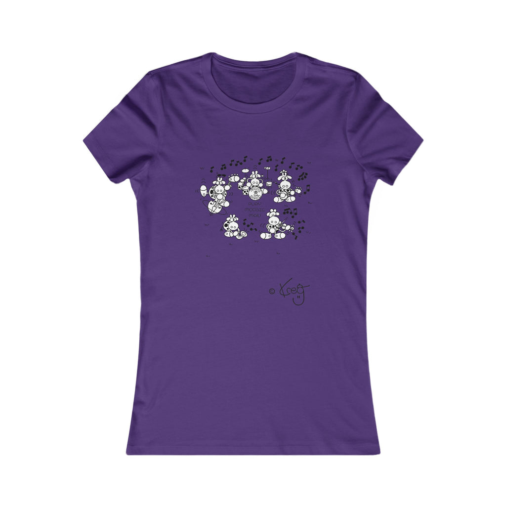 MOO'S BAND,Women's Favorite Tee