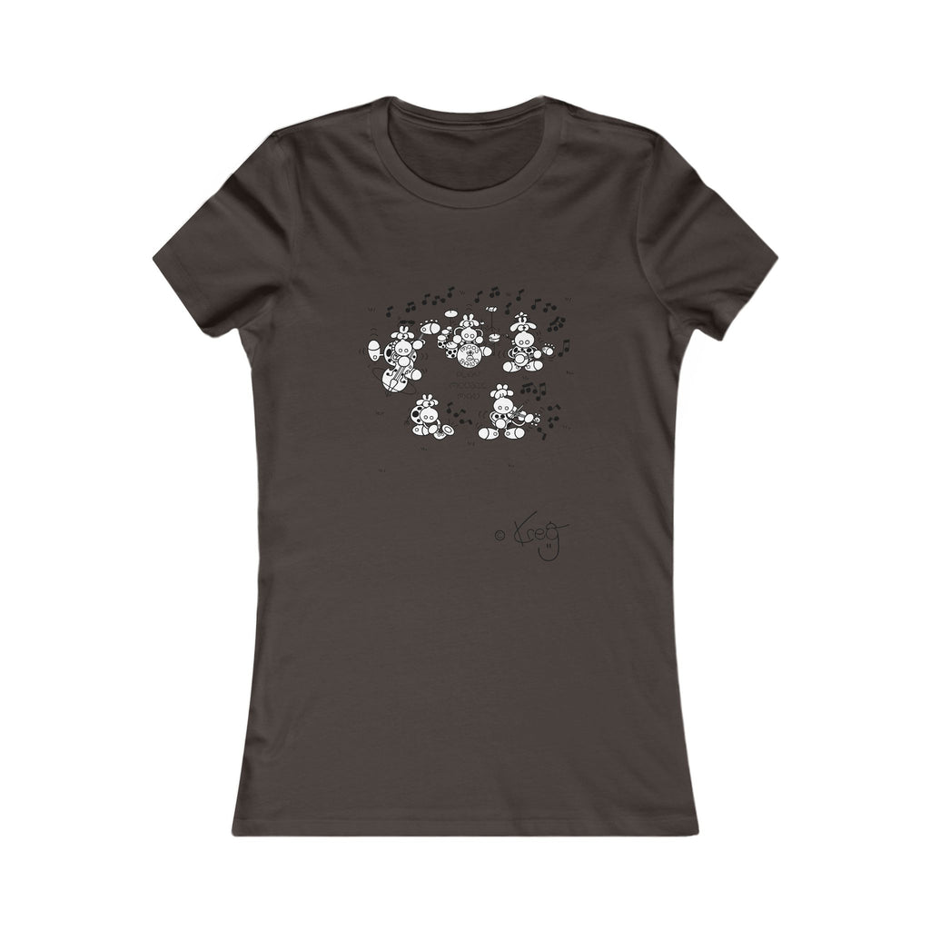 MOO'S BAND,Women's Favorite Tee