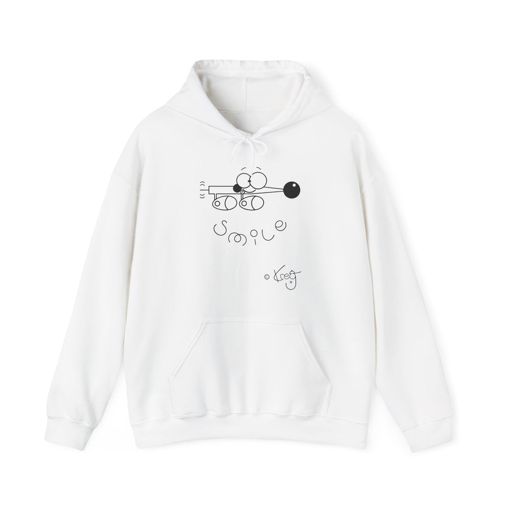 SMILE WIENER DOG,Unisex Heavy Blend™ Hooded Sweatshirt