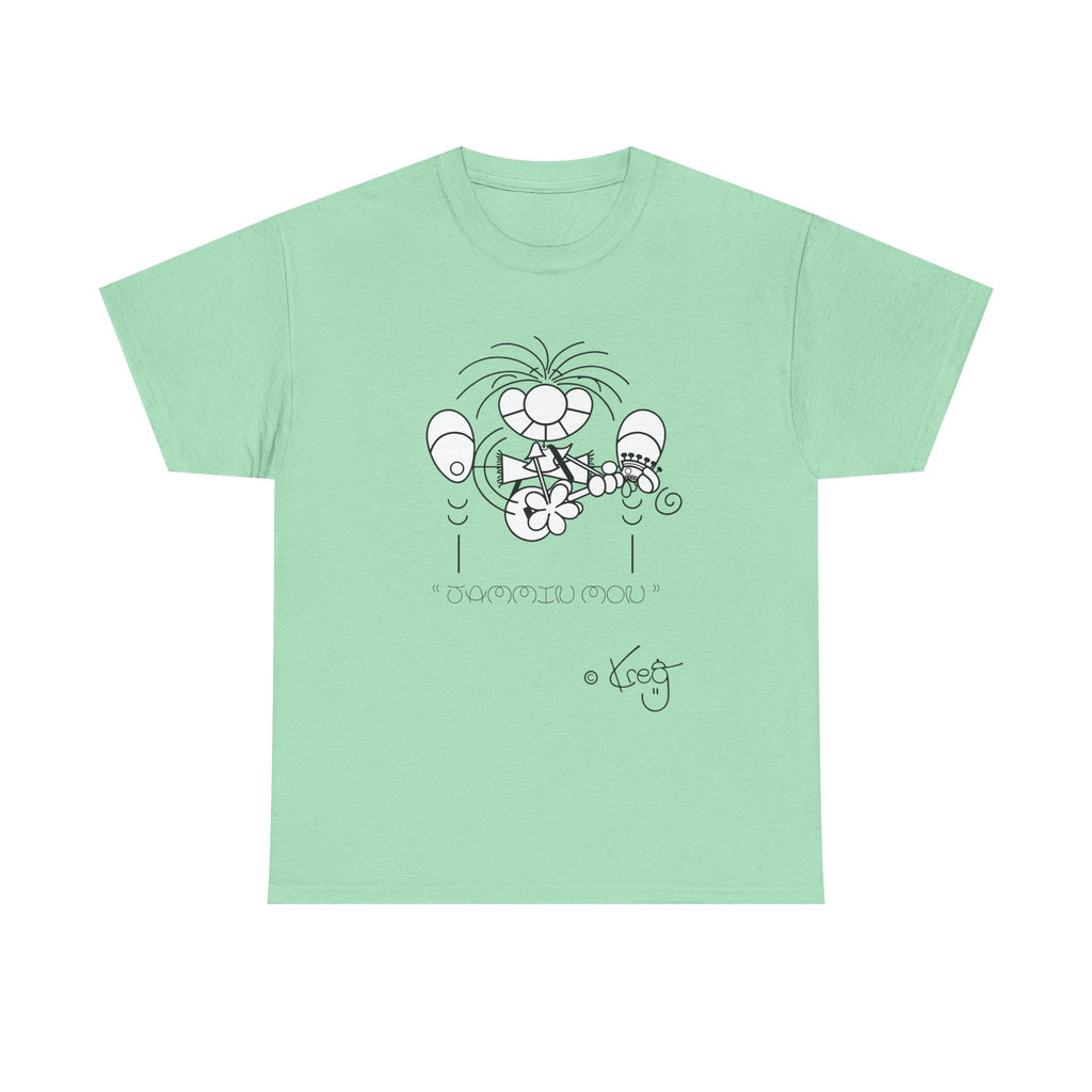 GUITAR MON JAMMING,Unisex Heavy Cotton Tee