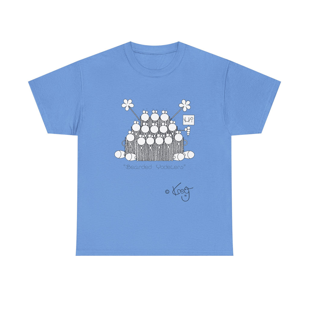 BEARDED YODELERS,Unisex Heavy Cotton Tee