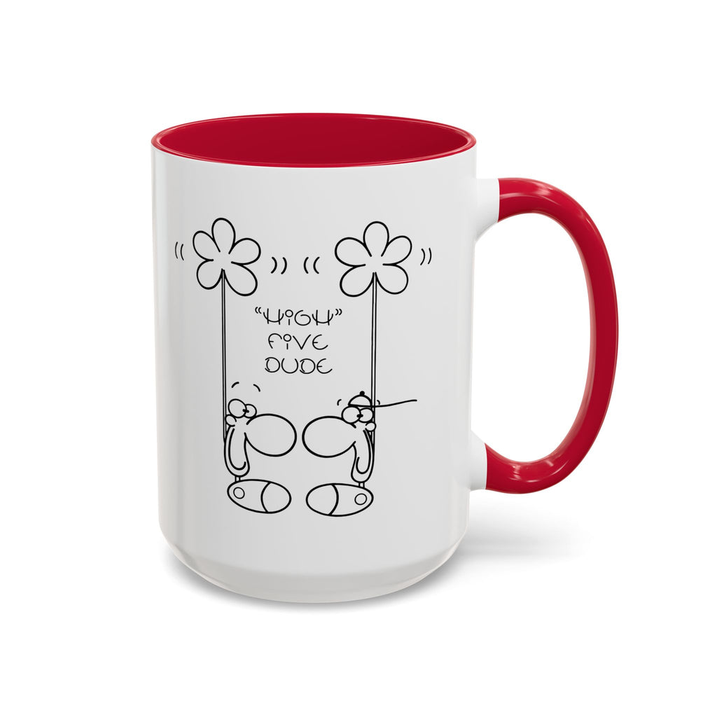 HIGH FIVE Colorful Mugs, 11oz 15oz