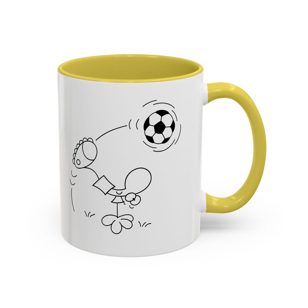SOCCER DUDE Colorful Mugs, 11oz 15oz
