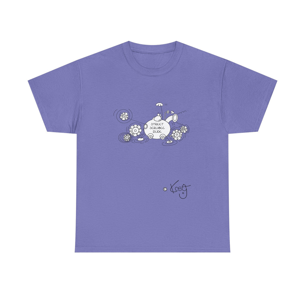 STREET SCRUBEE DUDE,Unisex Heavy Cotton Tee