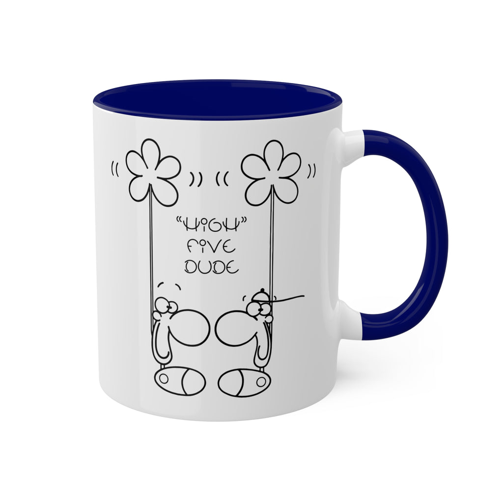 HIGH FIVE Colorful Mugs, 11oz