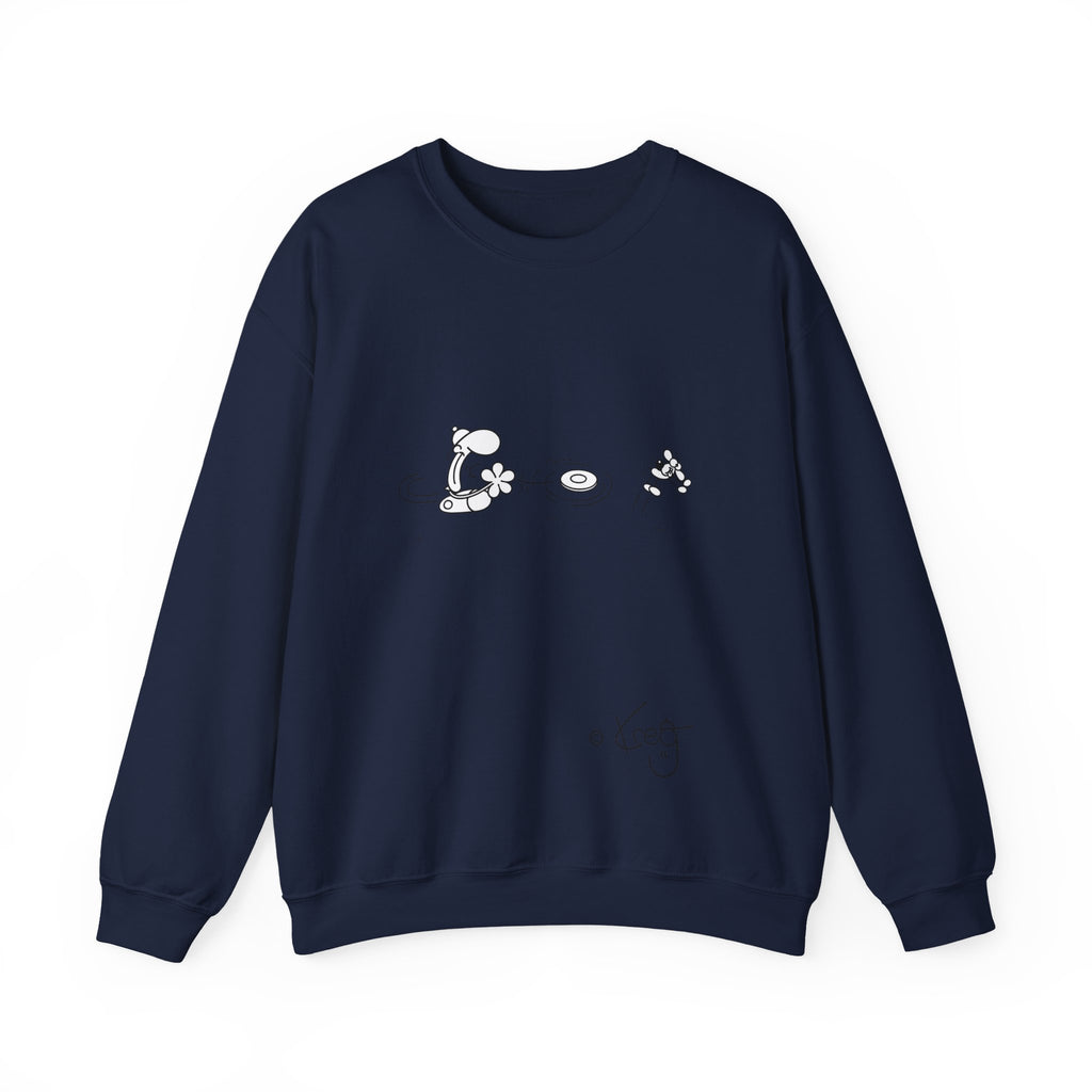 FREDDY FRISBEE DOG,Unisex Heavy Blend™ Crewneck Sweatshirt