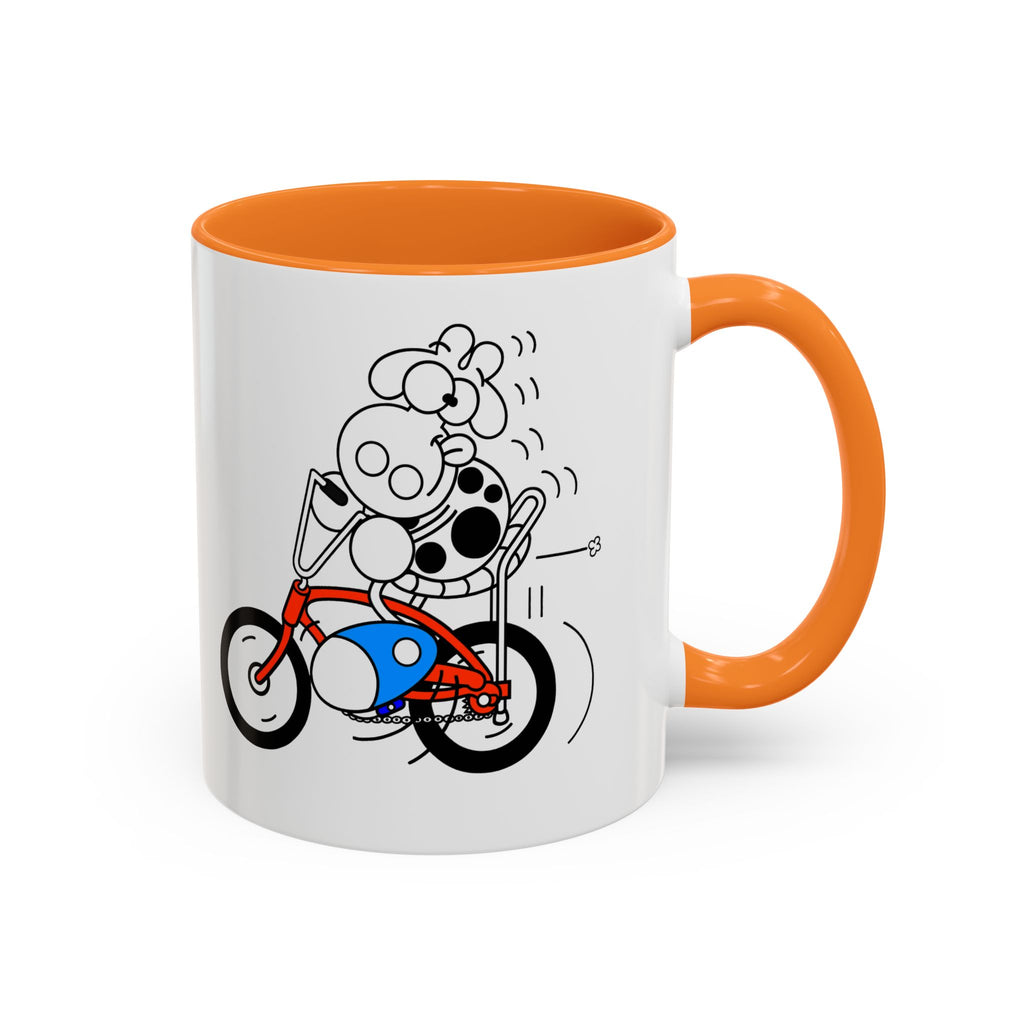 BANANA SEAT COW Colorful Mugs, 11oz 15oz