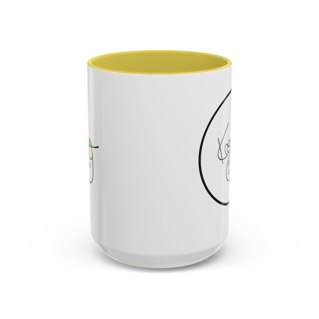 KREG MON ART LOGO Colorful Mugs, 11oz 15 oz