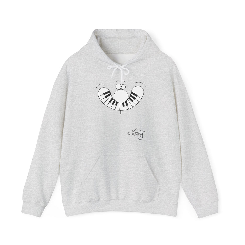 SMILE PIANO,Unisex Heavy Blend™ Hooded Sweatshirt