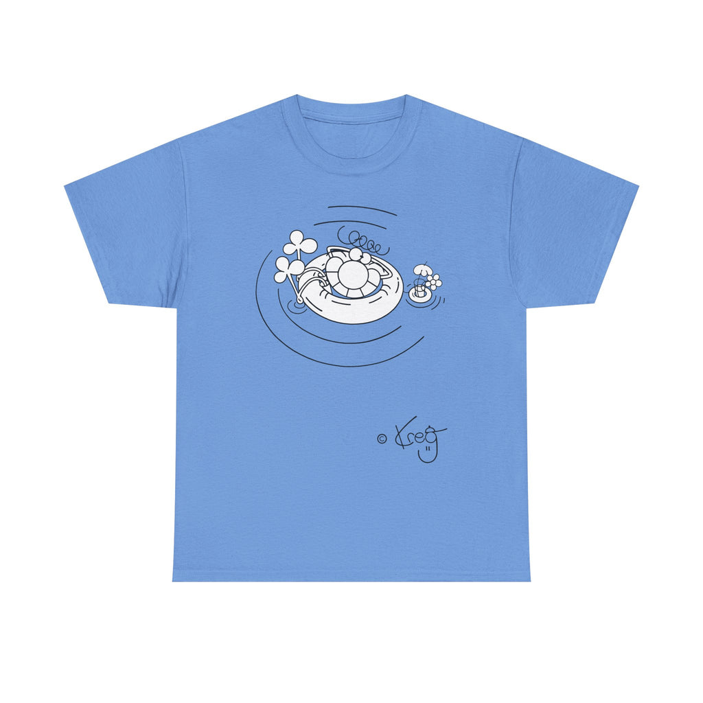 INNER TUBE DUDE,Unisex Heavy Cotton Tee