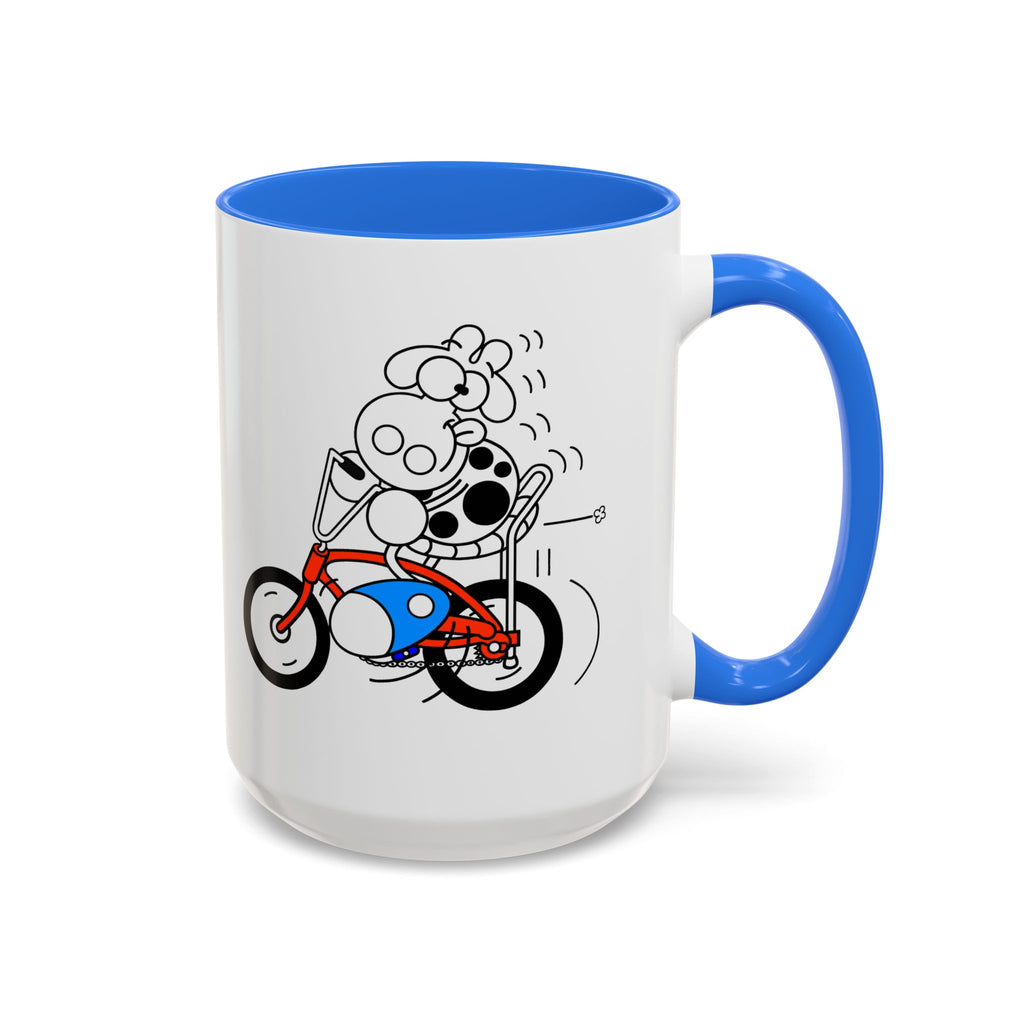 BANANA SEAT COW Colorful Mugs, 11oz 15oz