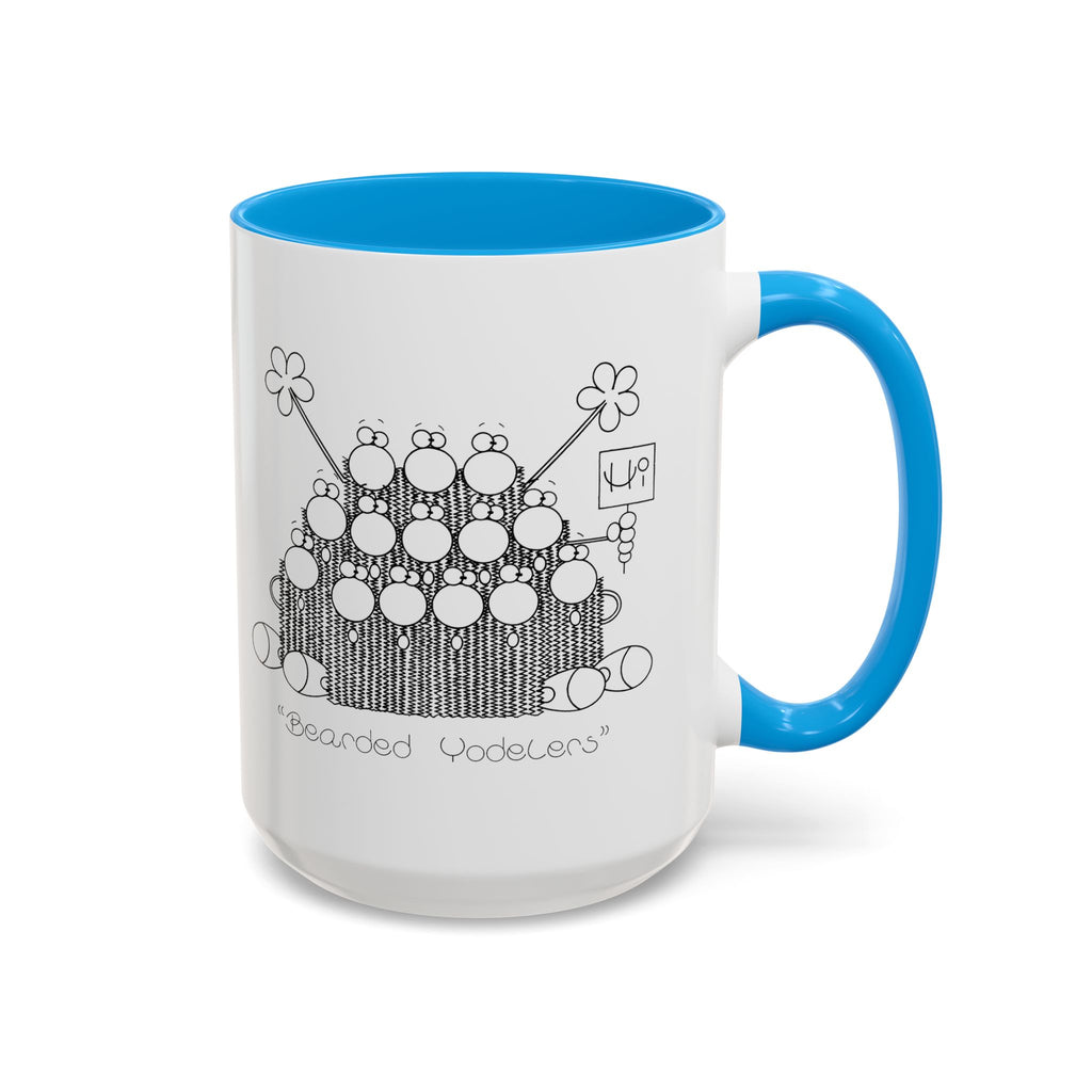BEARDED YODELERS Colorful Mugs, 11oz 15oz