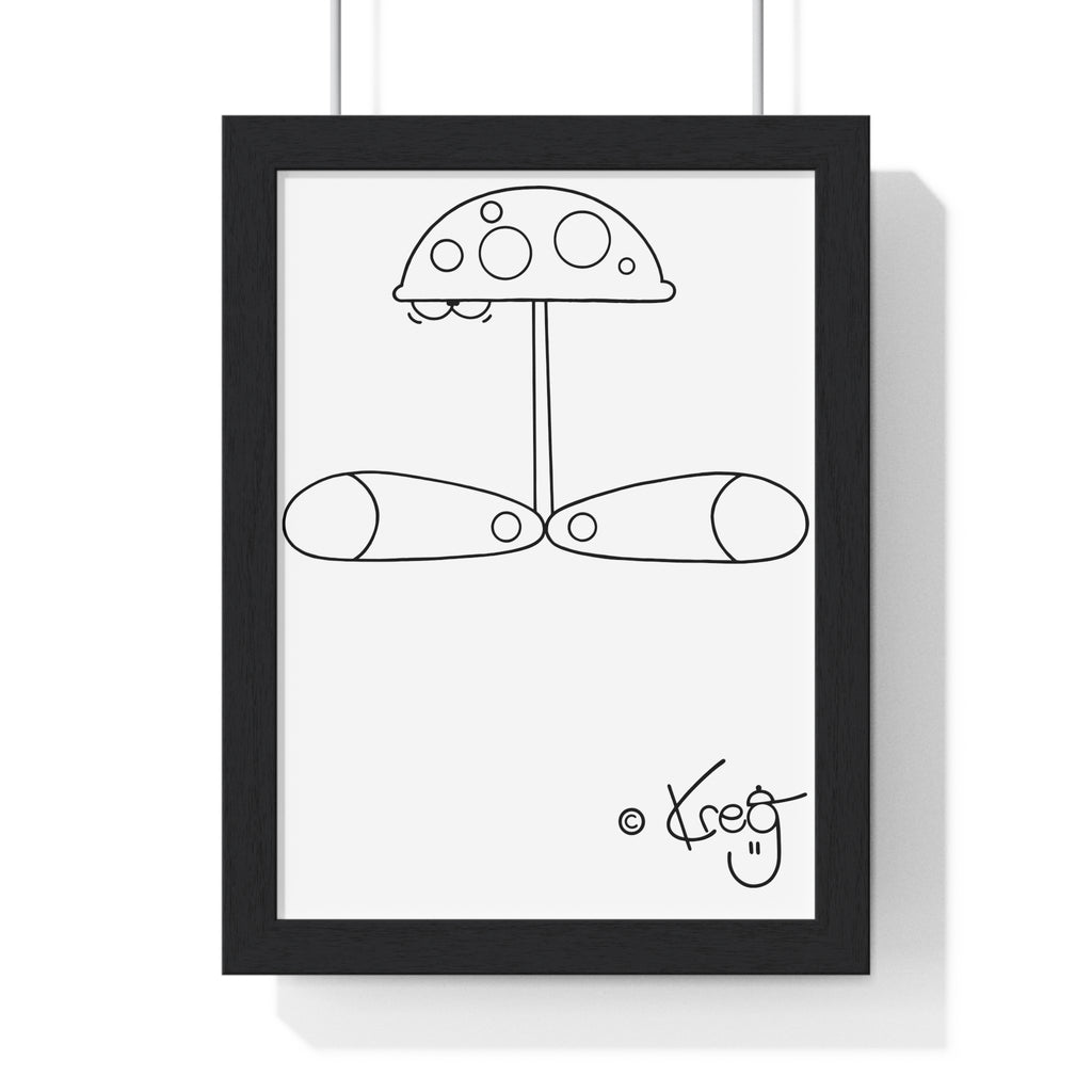 THING,Vertical Framed Poster