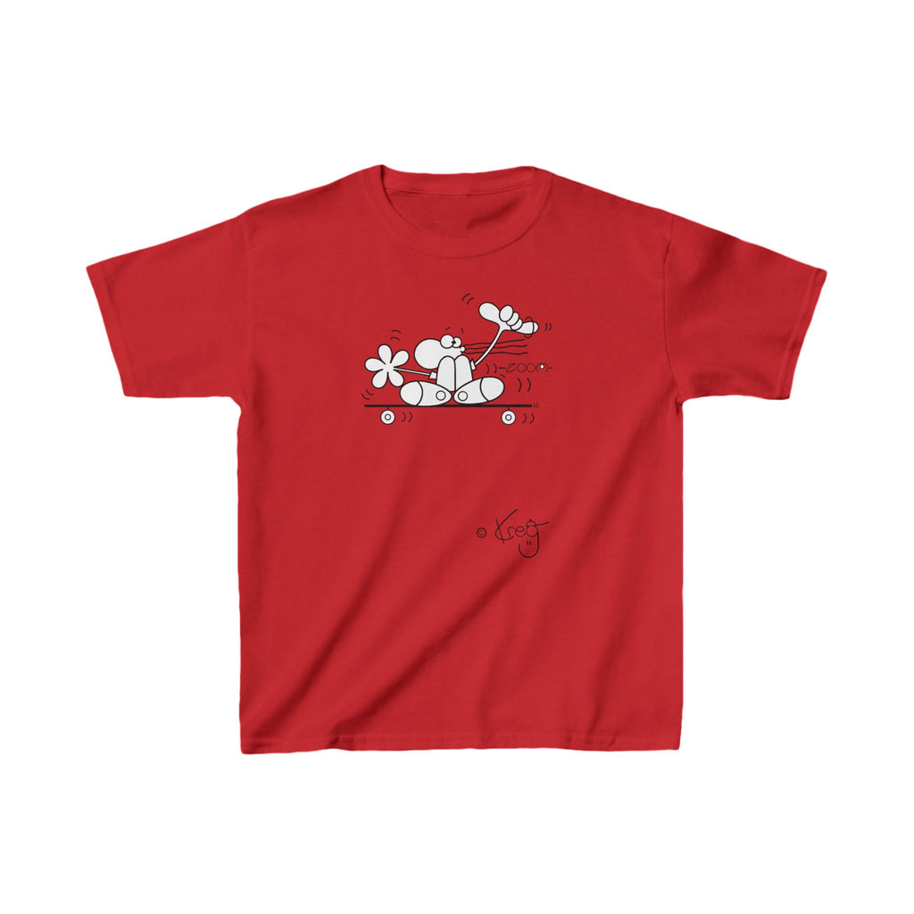 SKATEBOARDER DUDE,Kids Heavy Cotton™ Tee