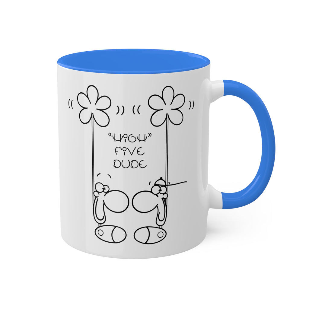 HIGH FIVE Colorful Mugs, 11oz