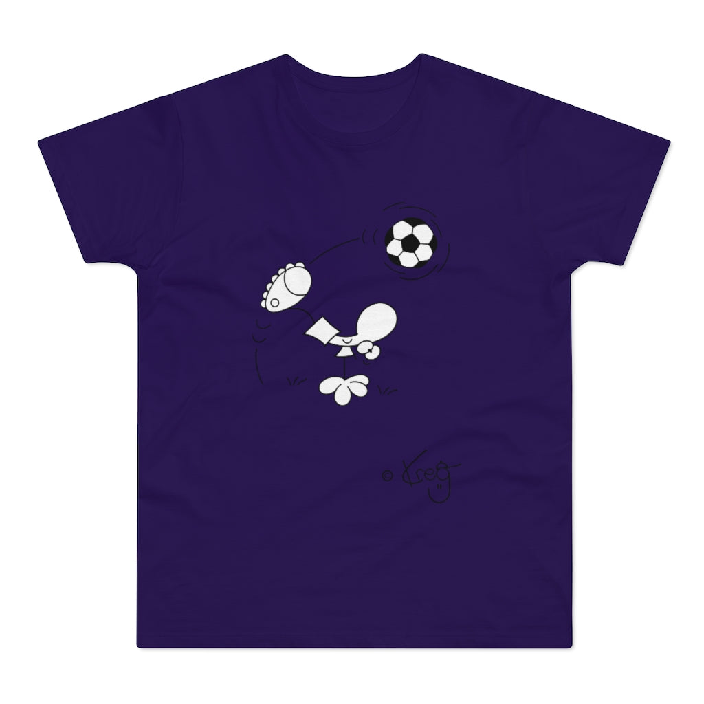 Soccer,Single Jersey Men's T-shirt