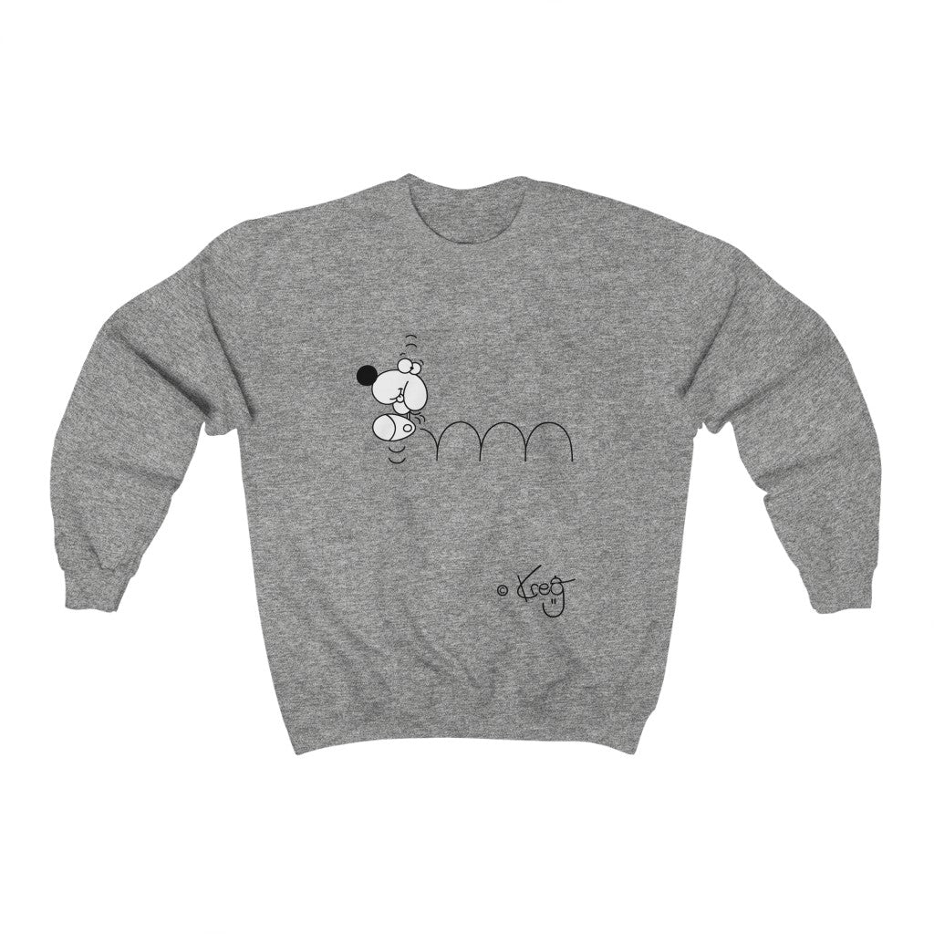 Bouncing Doggy,Unisex Heavy Blend™ Crewneck Sweatshirt