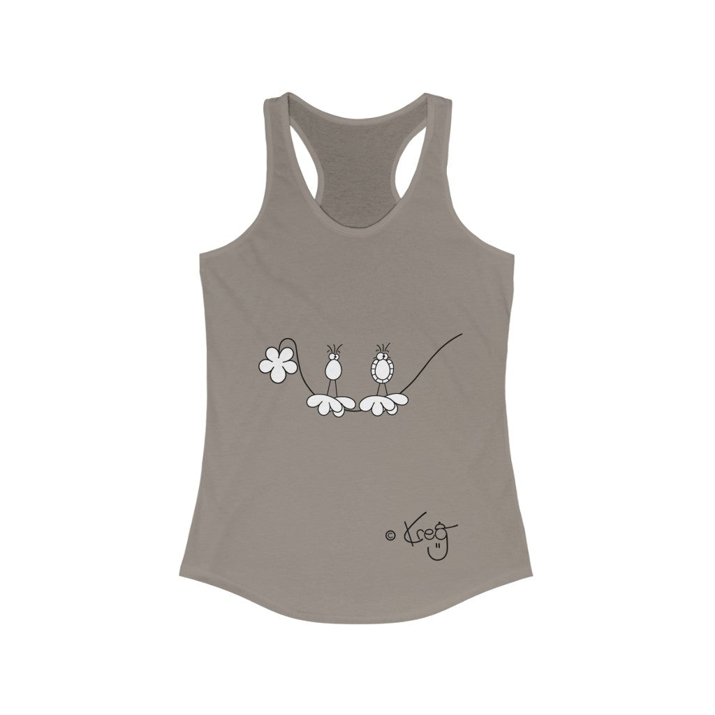 Silly Birdz,Women's Ideal Racerback Tank