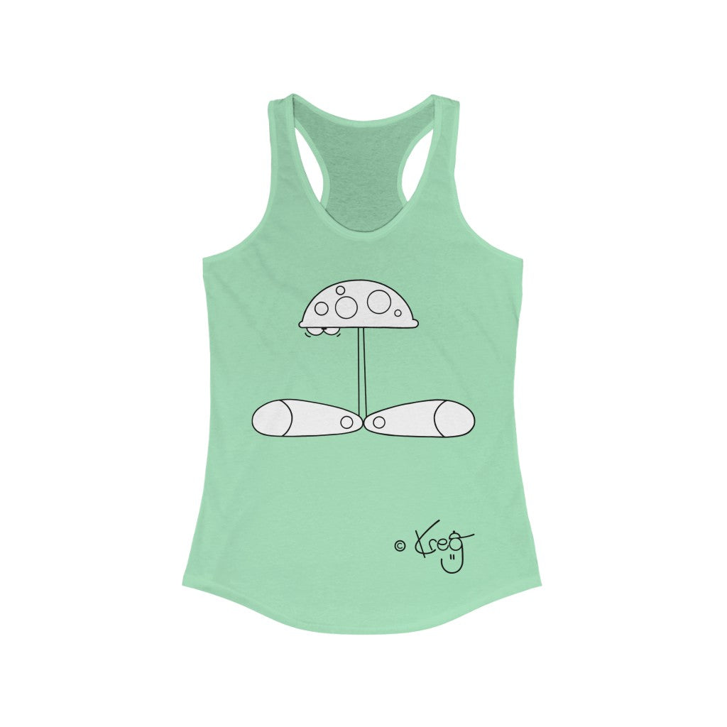 Thing,Women's Ideal Racerback Tank