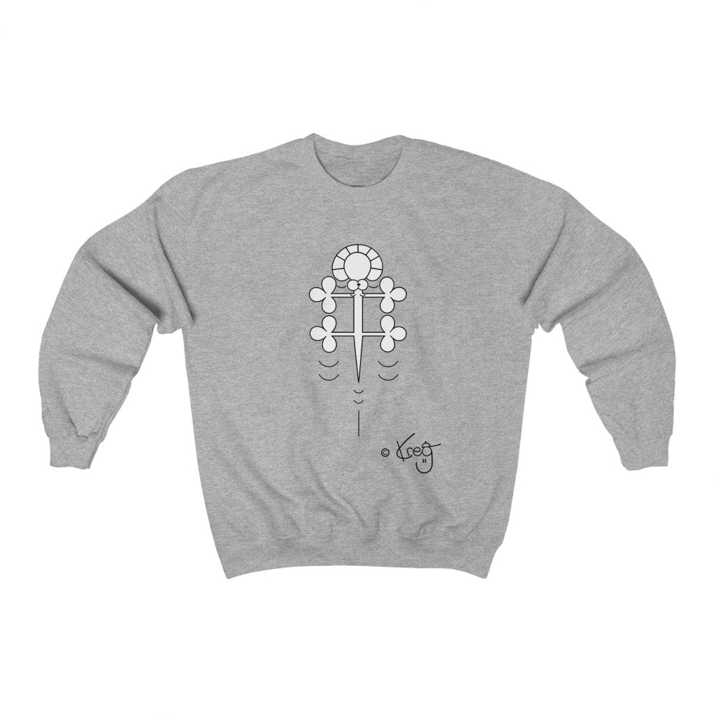 Leaping Lizard,Unisex Heavy Blend™ Crewneck Sweatshirt