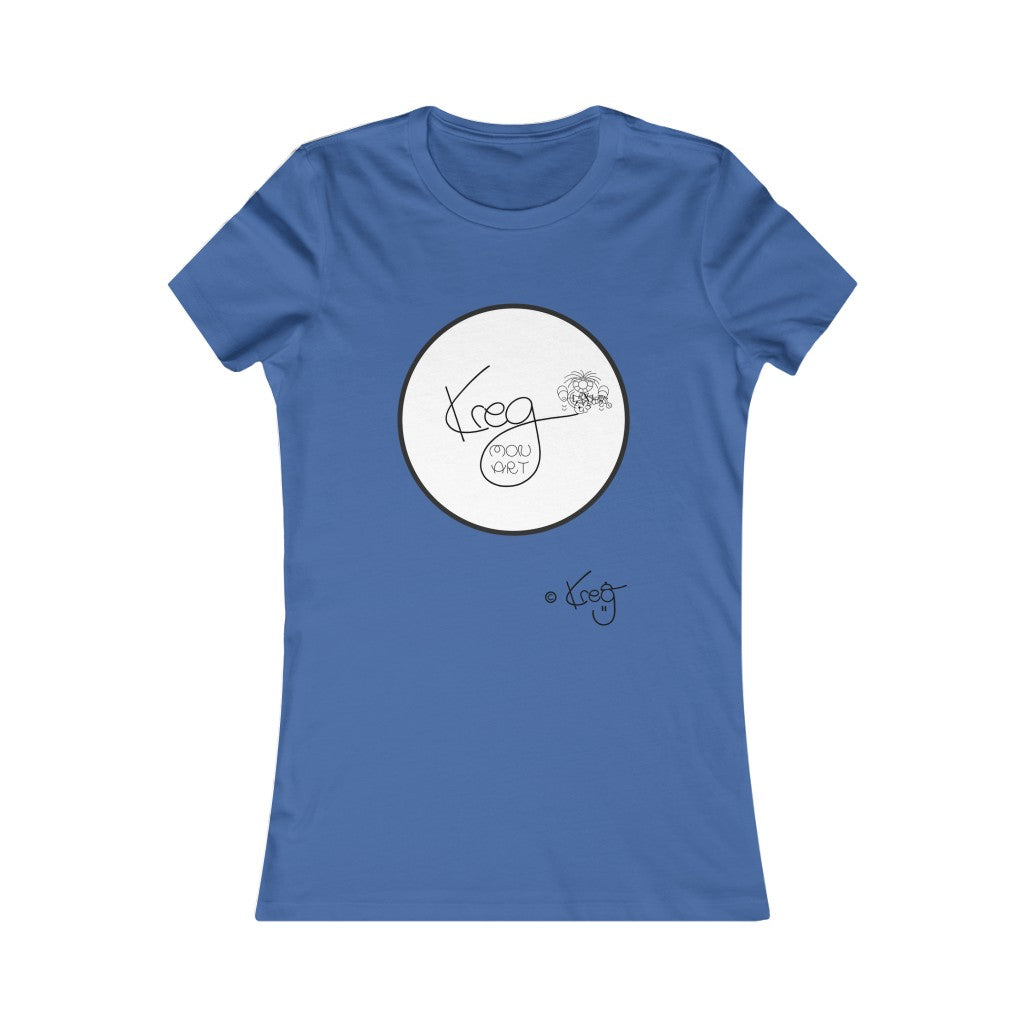 Kreg Mon Art Logo,Women's Favorite Tee