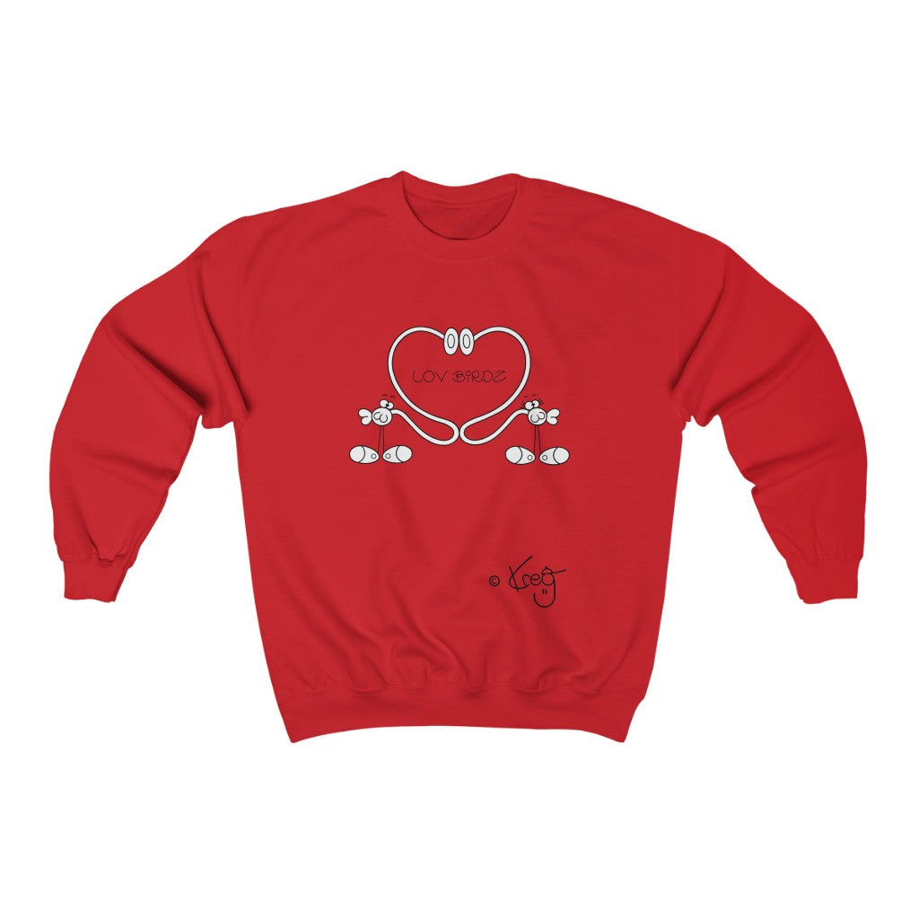 Lov Birdz,Unisex Heavy Blend™ Crewneck Sweatshirt