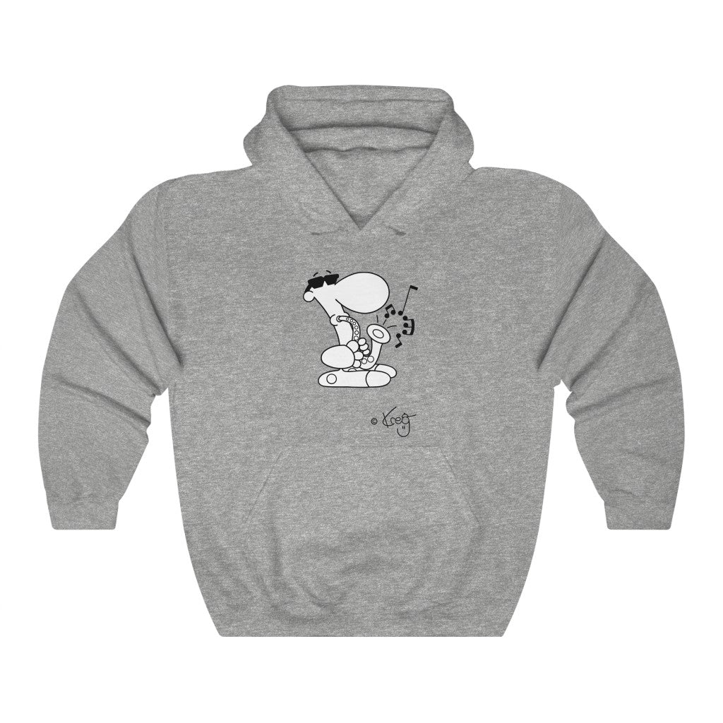 Sax Dude,Unisex Heavy Blend™ Hooded Sweatshirt