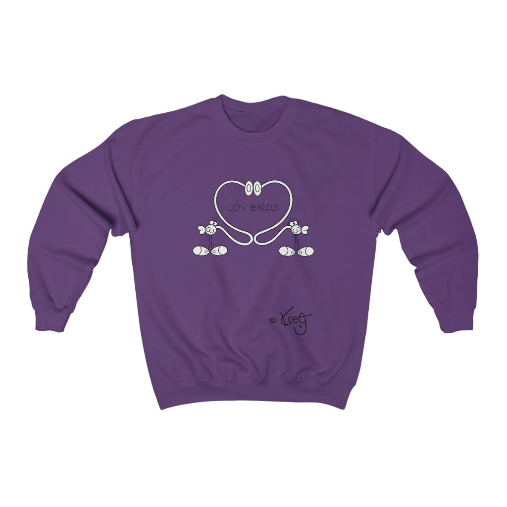 Lov Birdz,Unisex Heavy Blend™ Crewneck Sweatshirt