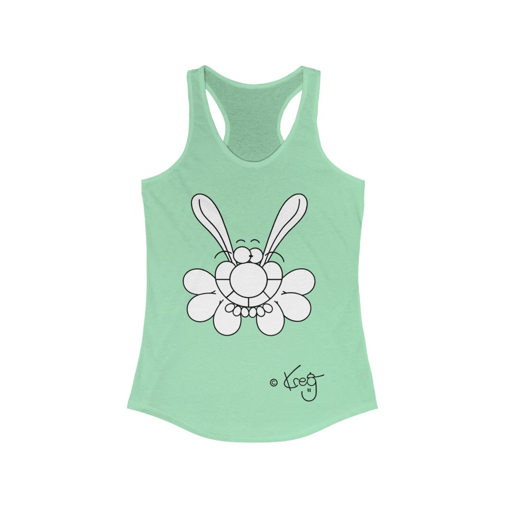 Froggy,Women's Ideal Racerback Tank