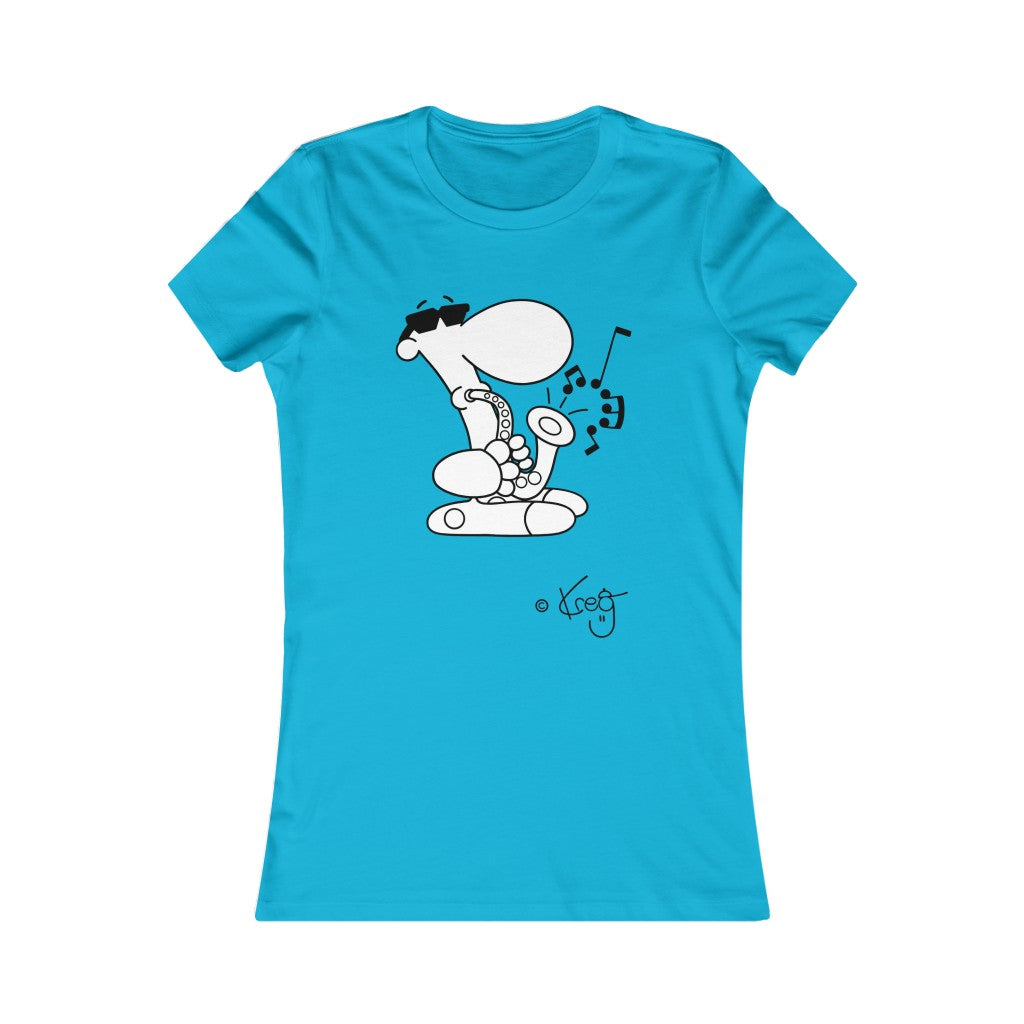 Sax Dude,Women's Favorite Tee