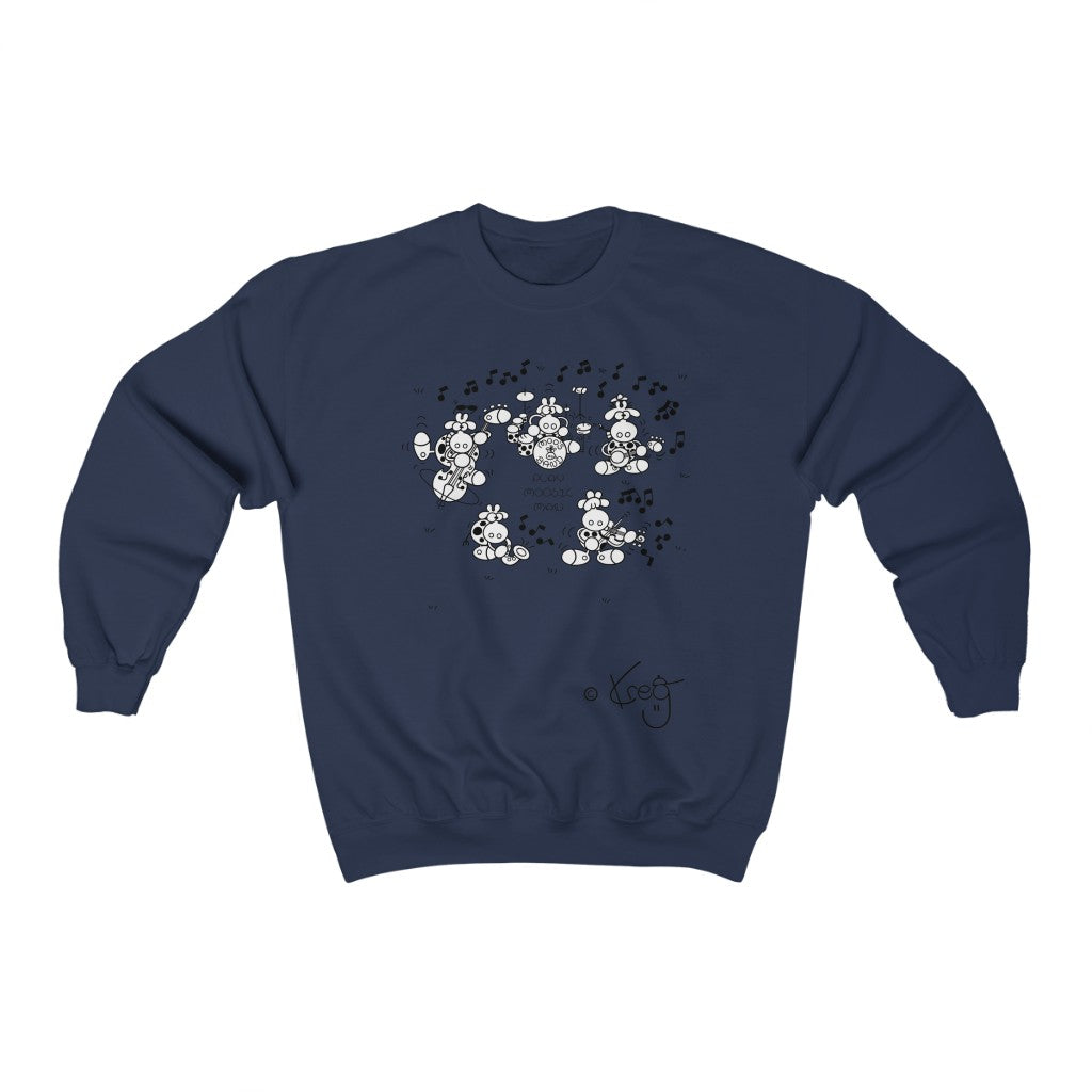 Moo's Band,Unisex Heavy Blend™ Crewneck Sweatshirt