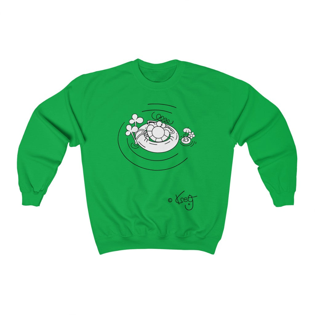 Inner Tube Dude,Unisex Heavy Blend™ Crewneck Sweatshirt