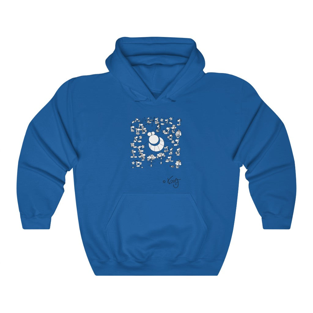 Street Art performance,Unisex Heavy Blend™ Hooded Sweatshirt