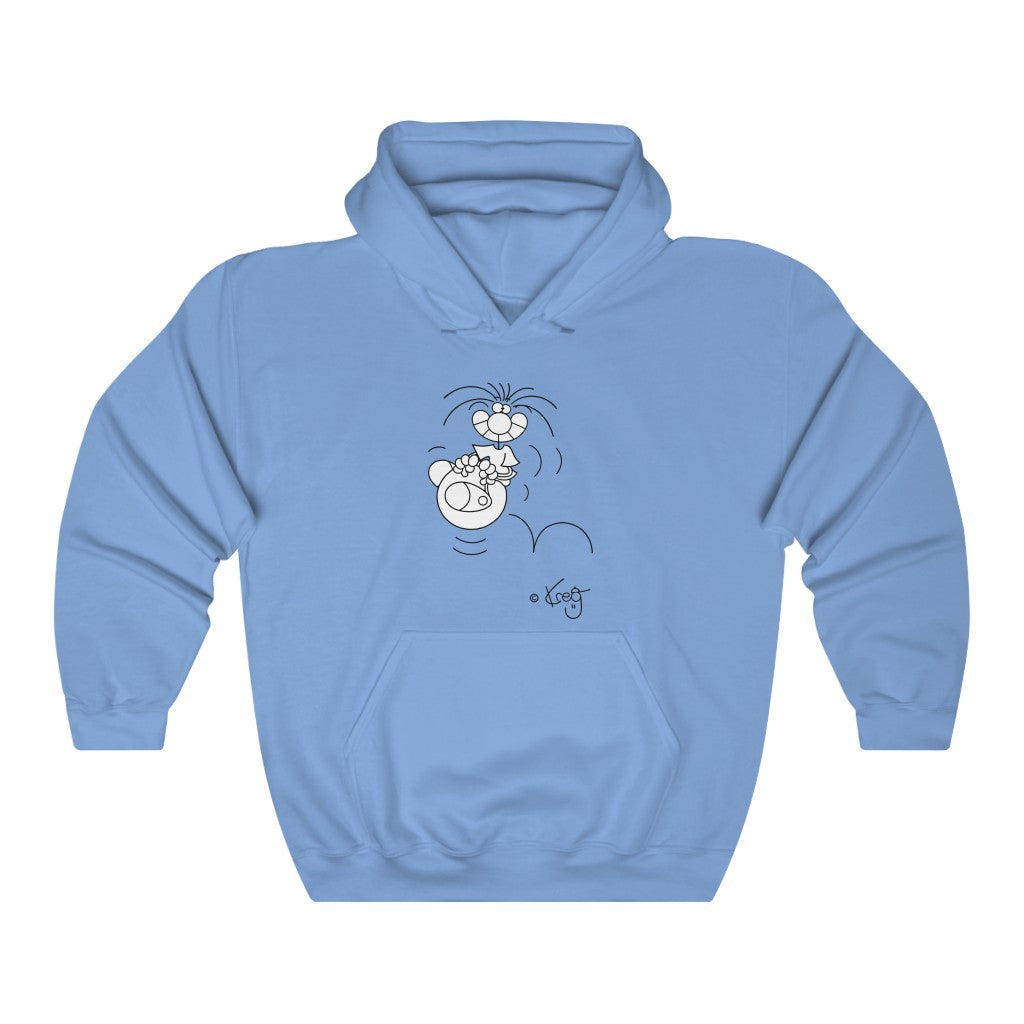 Hoppity Ball,Unisex Heavy Blend™ Hooded Sweatshirt