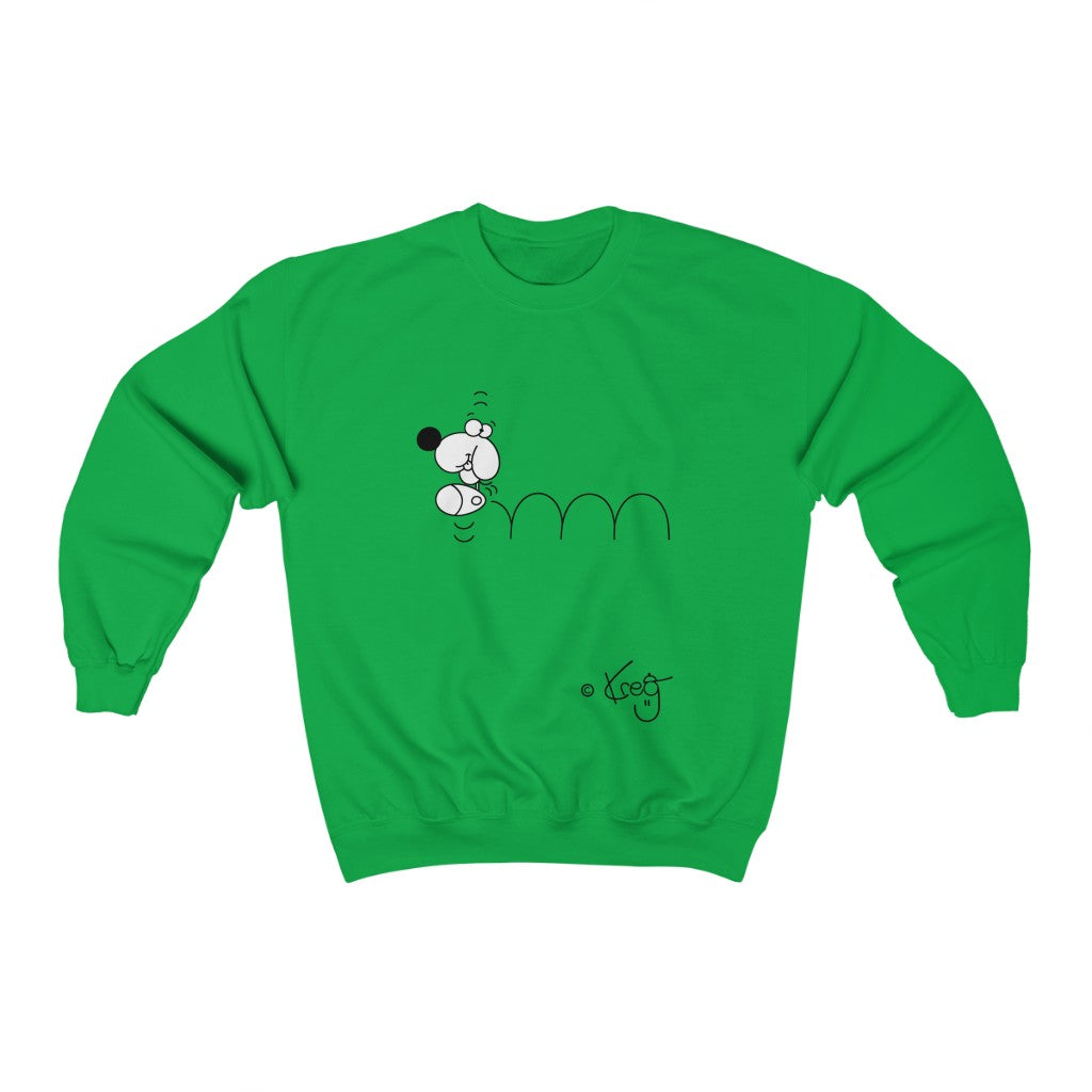 Bouncing Doggy,Unisex Heavy Blend™ Crewneck Sweatshirt