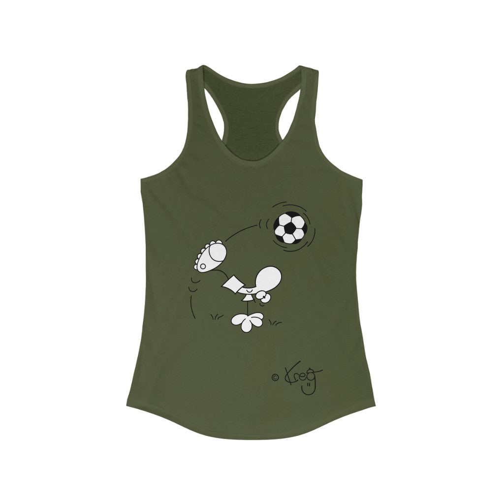 Soccer,Women's Ideal Racerback Tank