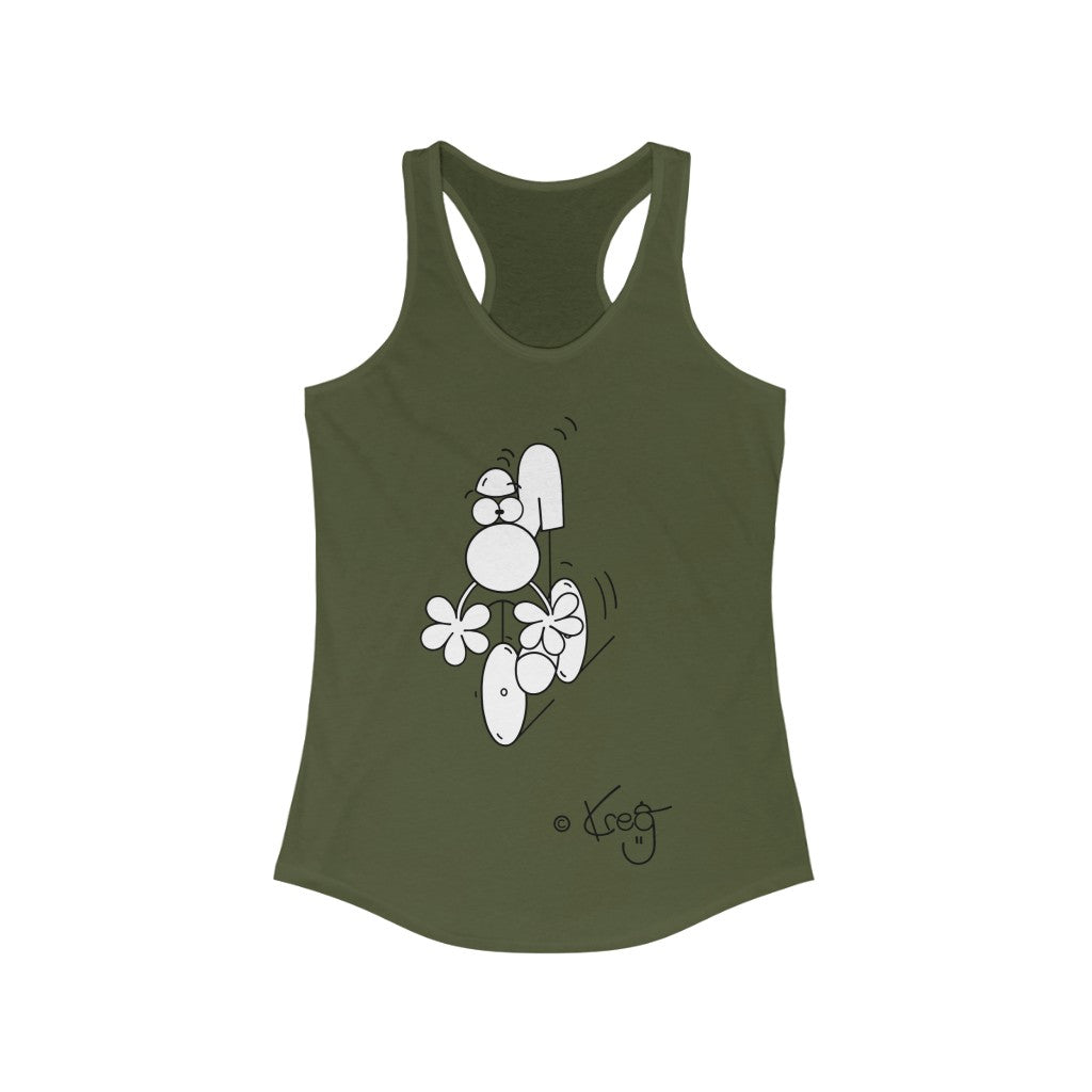 Cyclist,Women's Ideal Racerback Tank