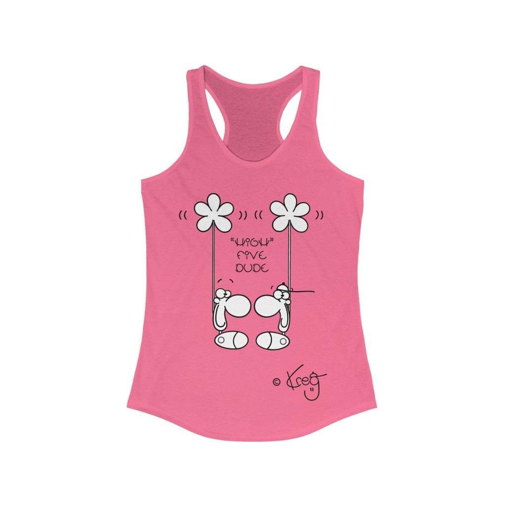 HIGH FIVE,Women's Ideal Racerback Tank