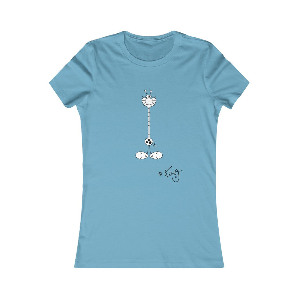 Laugh Giraffe,Women's Favorite Tee