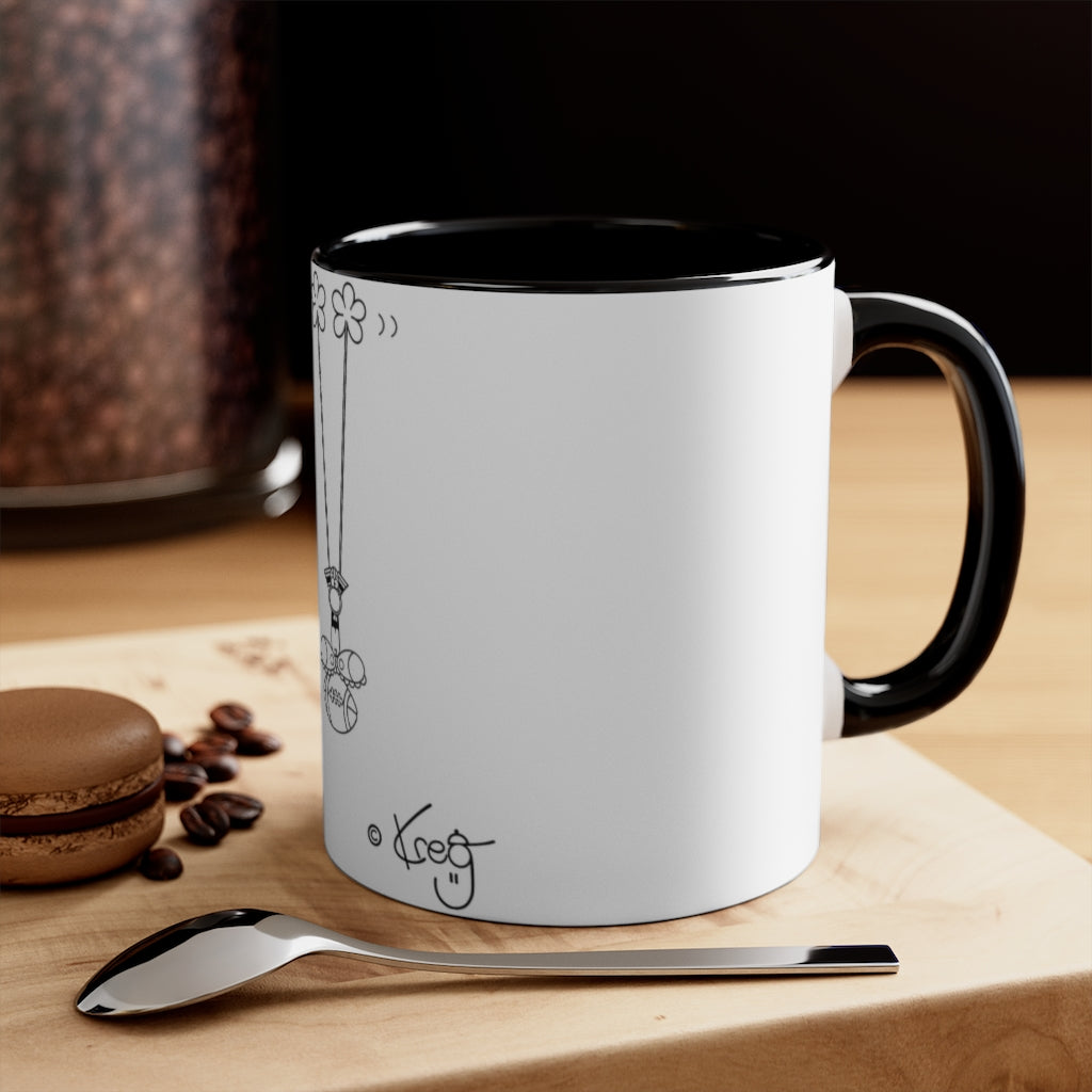 Touch Down Accent Coffee Mug, 11oz