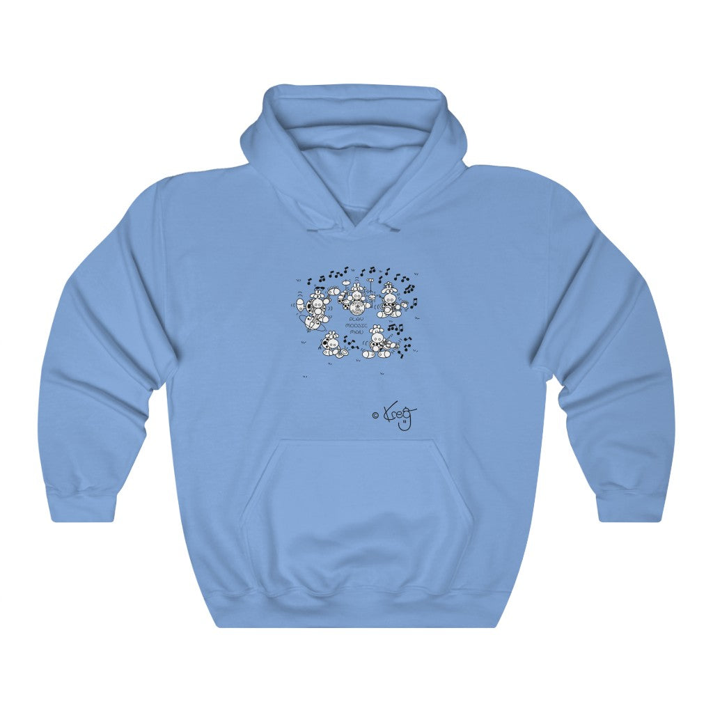 Moo's Band,Unisex Heavy Blend™ Hooded Sweatshirt