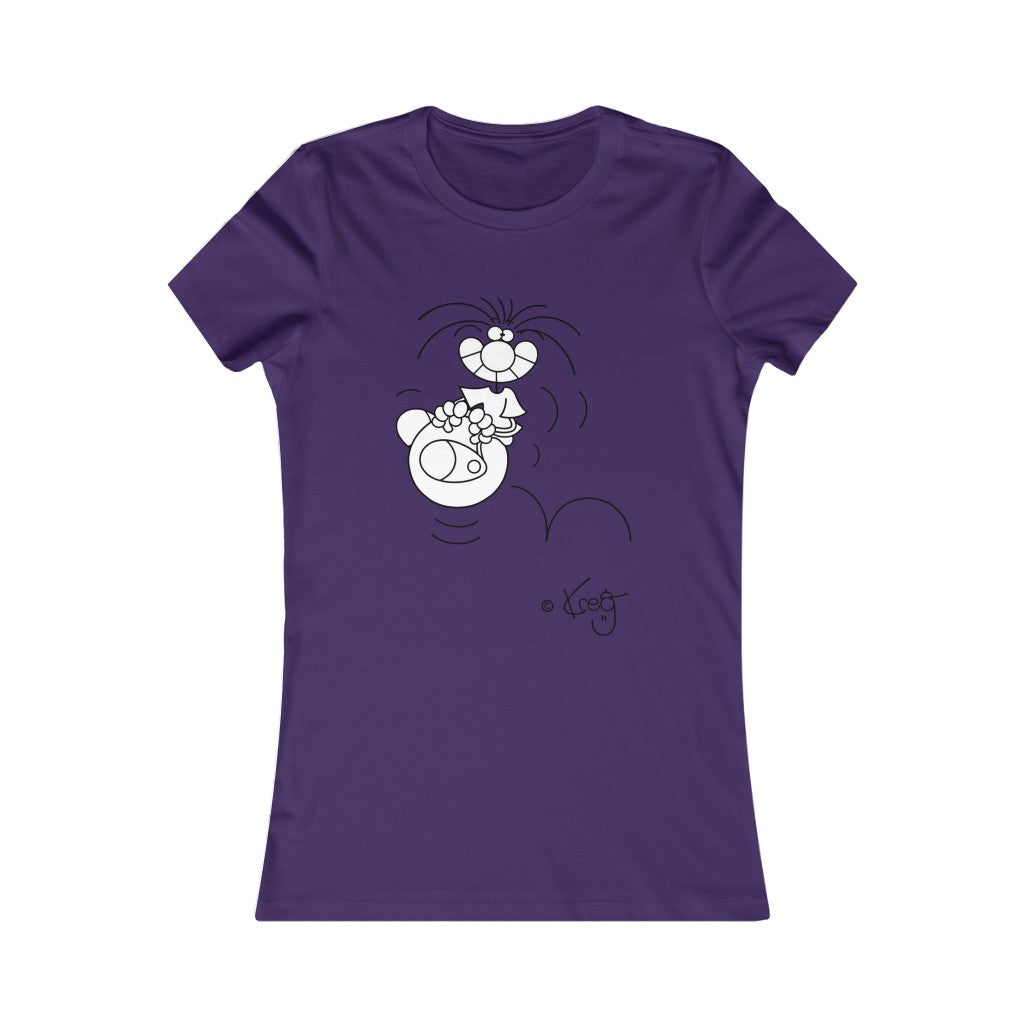 Hoppity Ball,Women's Favorite Tee