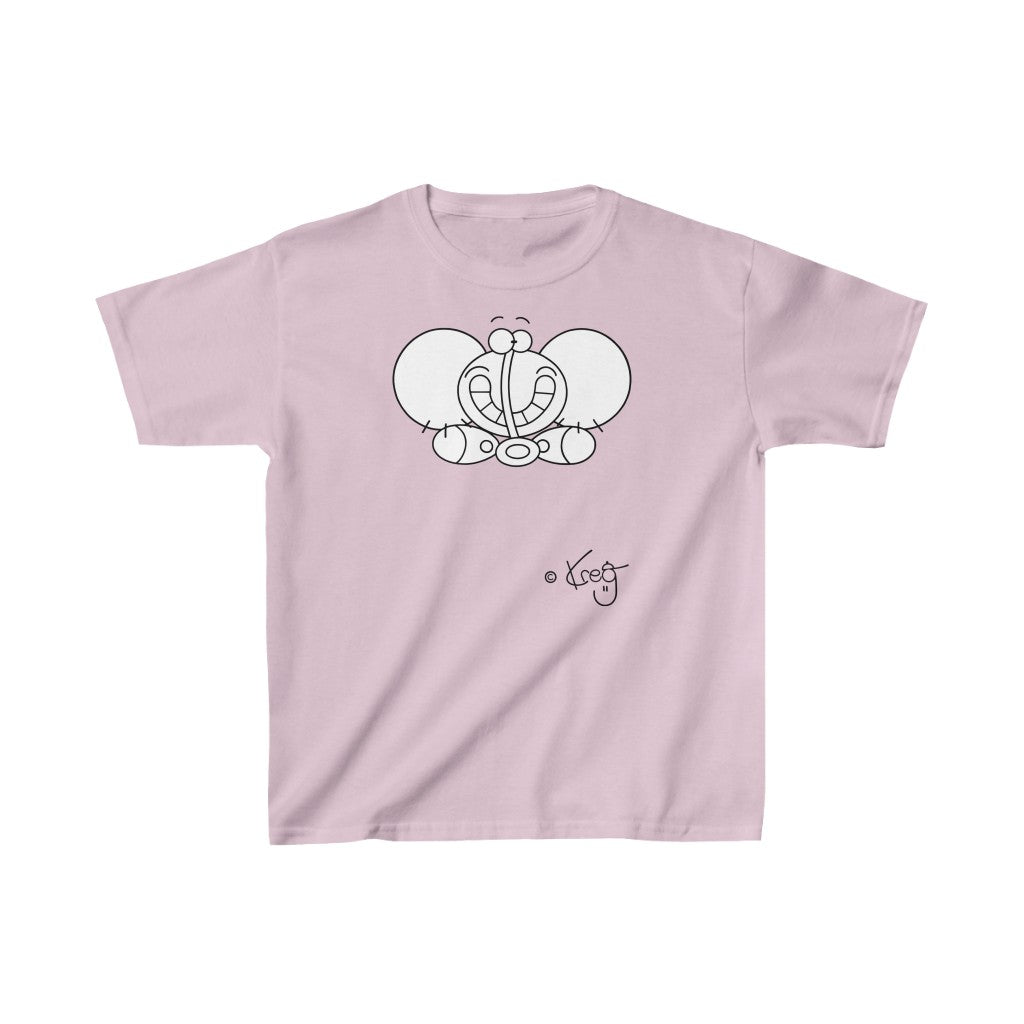 Smile Elephant,Kids Heavy Cotton™ Tee